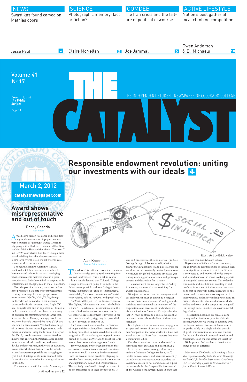 Responsible Endowment Revolution: Uniting Our Investments with Our Ideals >