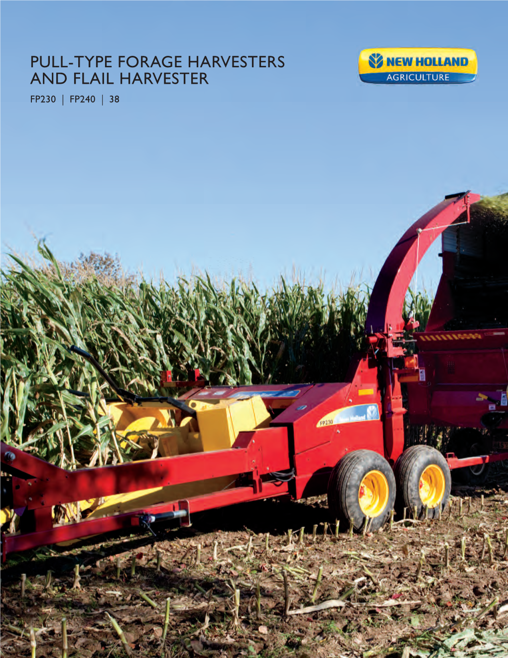 Pull-Type Forage Harvesters and Flail Harvester Fp230 I Fp240 I 38 23 Introduction