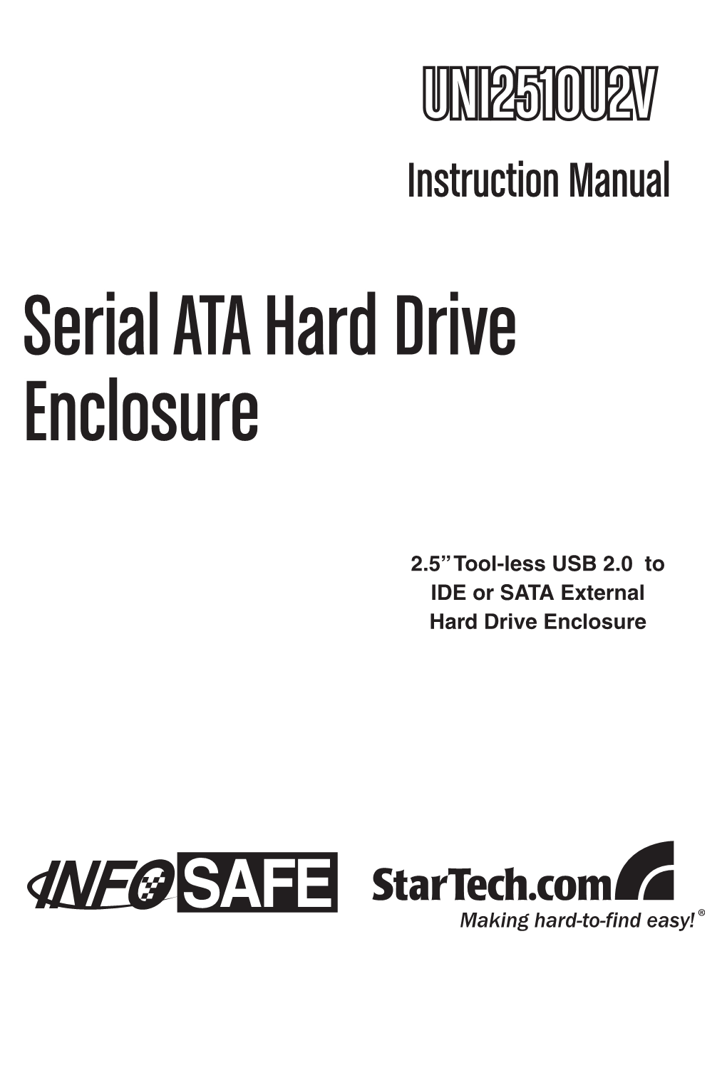 Serial ATA Hard Drive Enclosure