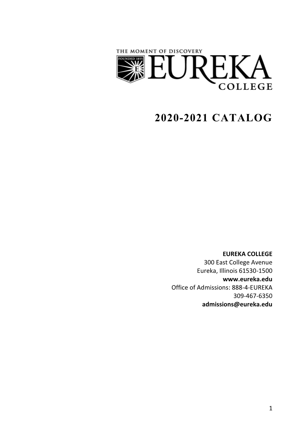 2020-2021 Catalog