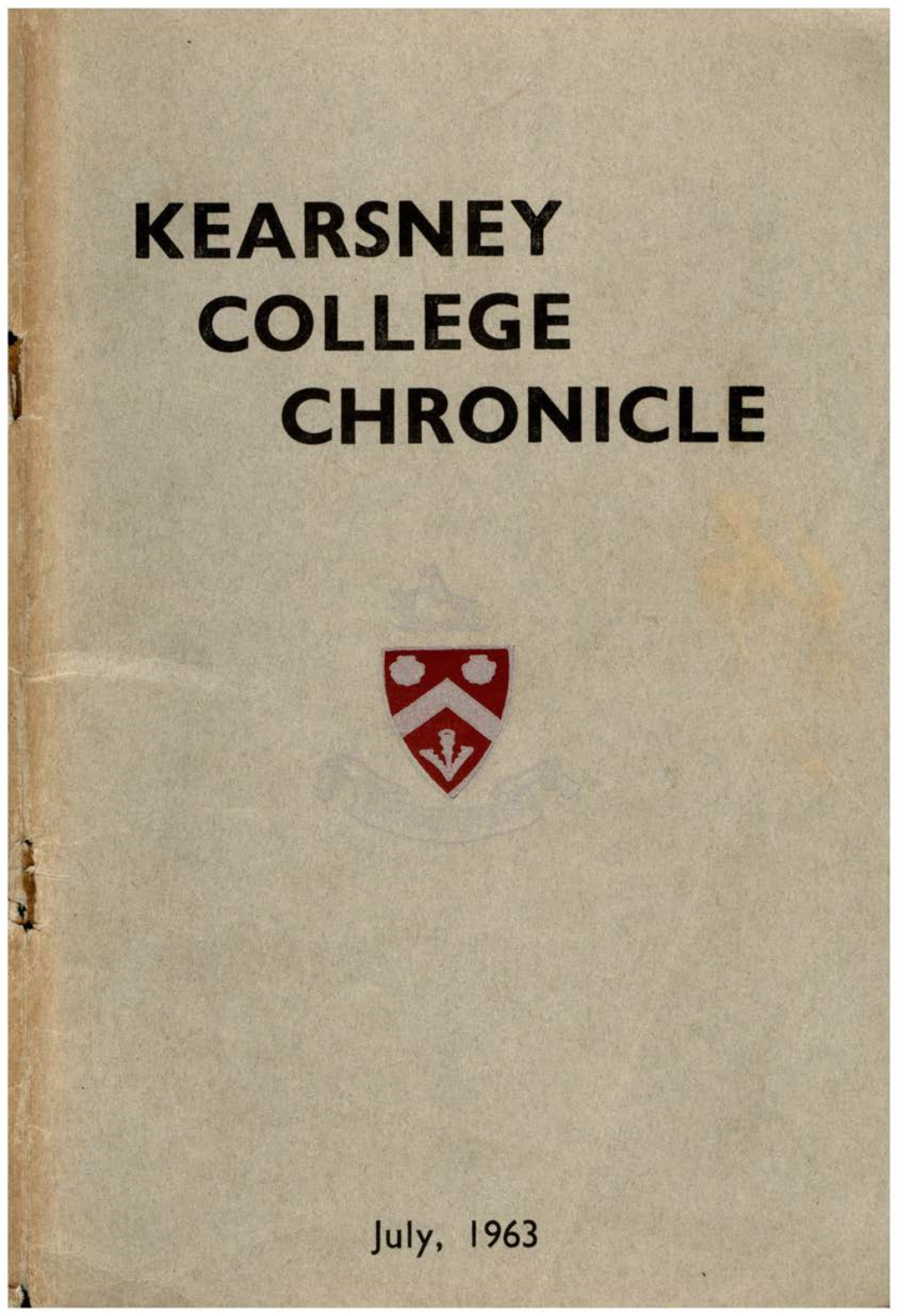 Chronicle for 1963