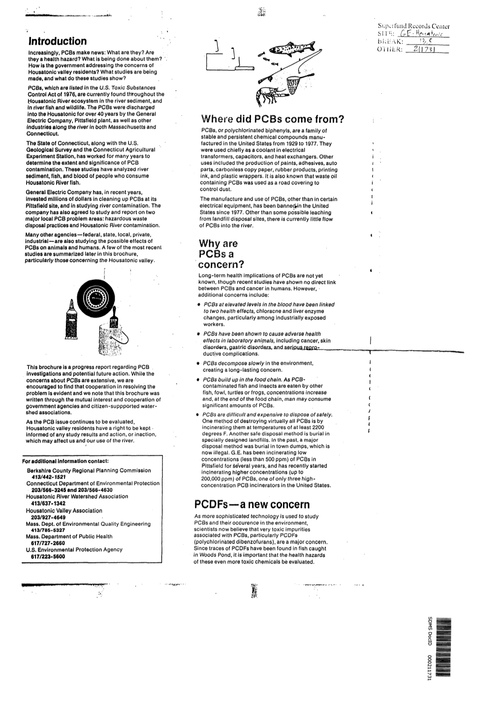 Pcbs and the Housatonic River, a Progress Report