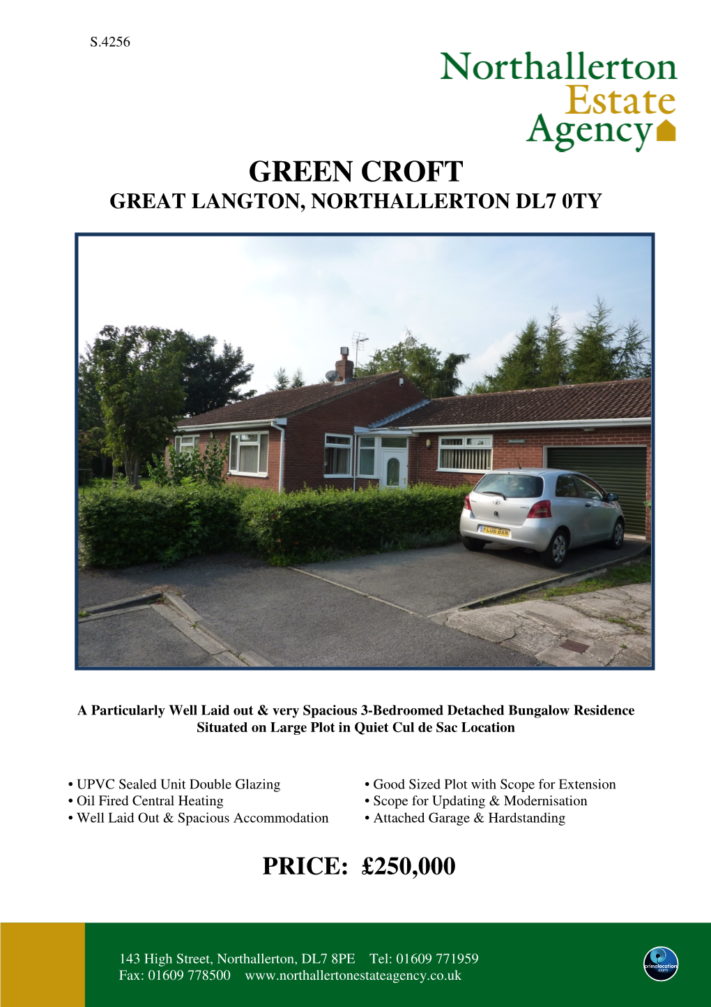 Green Croft Great Langton, Northallerton Dl7