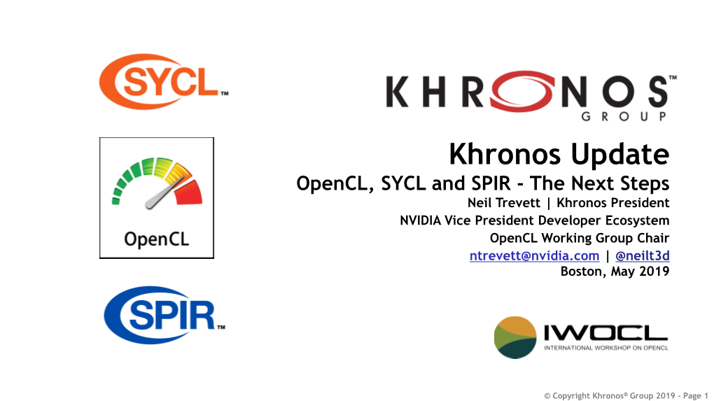 Khronos Template 2015