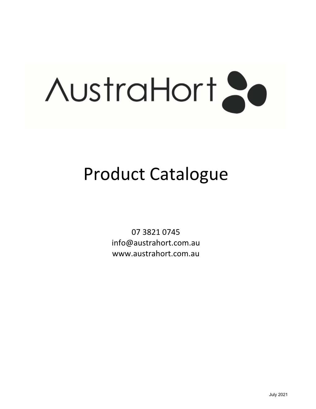 Product Catalogue