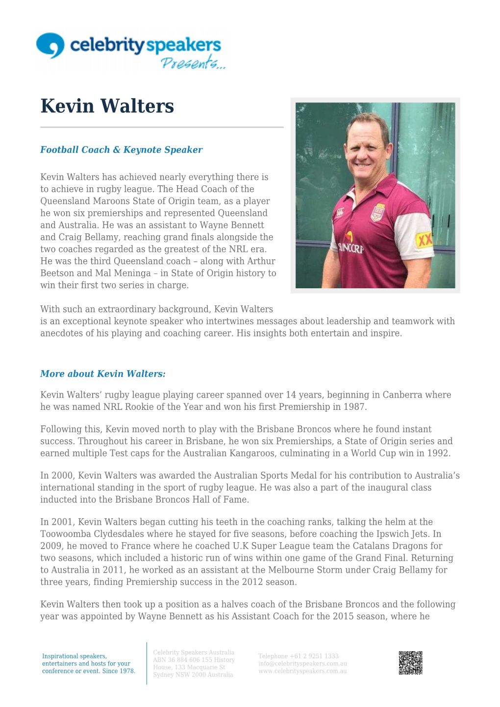 Kevin Walters