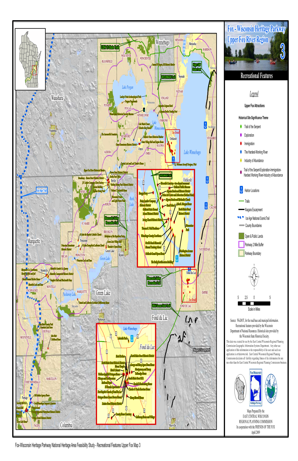 Upper Fox Recreational Features