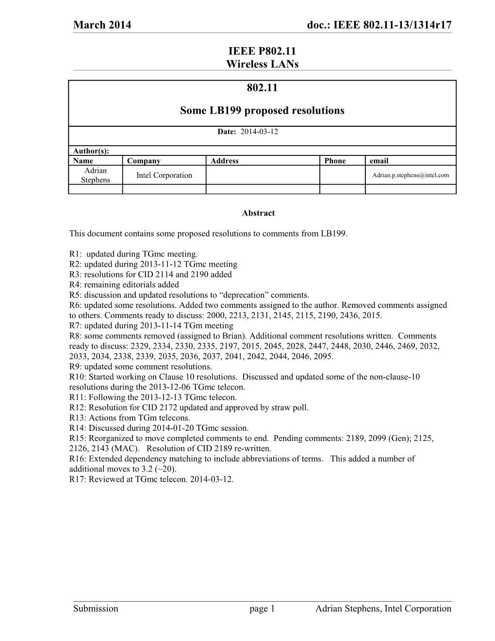 IEEE P802.11 Wireless Lans s25