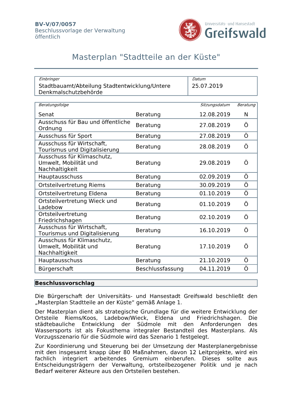 Und Hansestadt Greifswald Stadtbauamt Abt