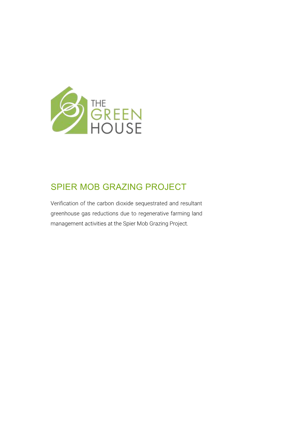 Spier Mob Grazing Project