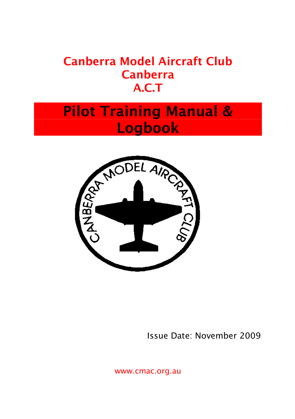 Pilot Training Manual & Logbook