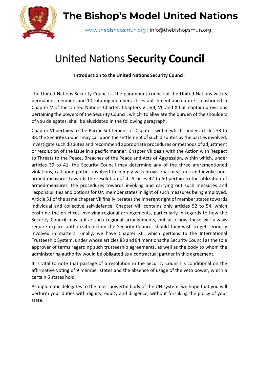 United Nations Security Council