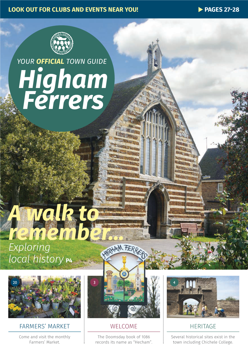 HIGHAM FERRERS TOWN COUNCIL Committee: Meets As Required