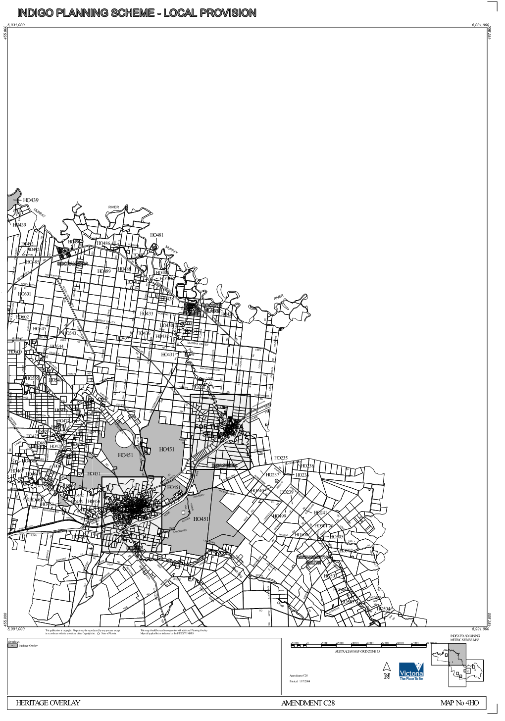 Indigo Planning Scheme