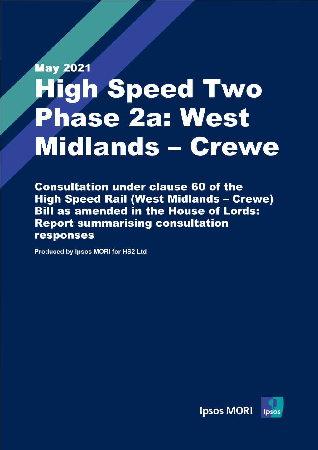 High Speed Two Phase 2A: West Midlands – Crewe