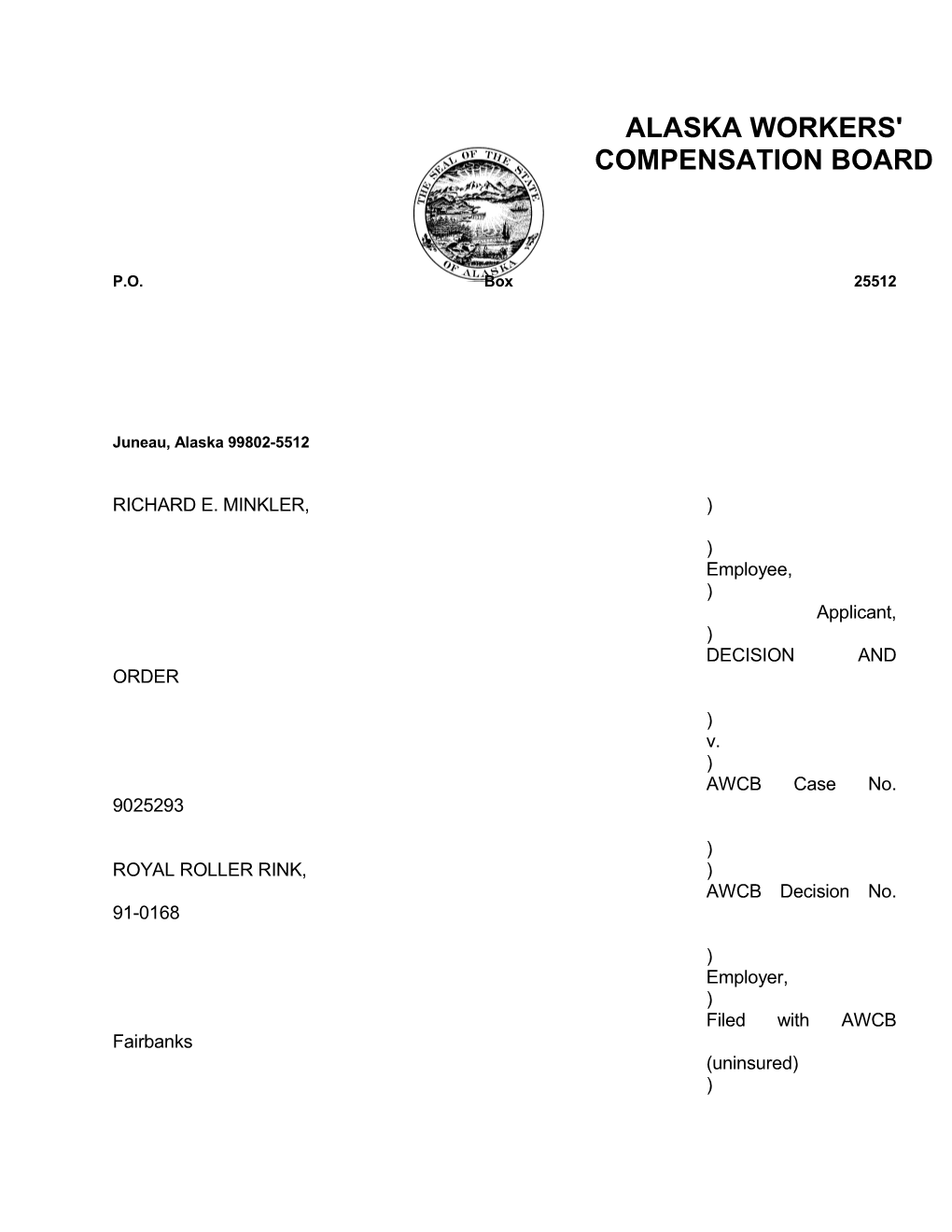 Alaska Workers' Compensation Board s48