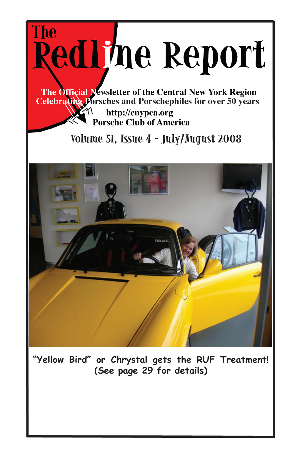 Redline Report July – August 2008