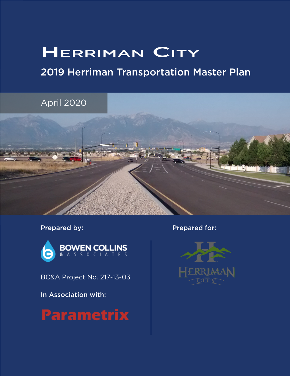 2019 Herriman Transportation Master Plan