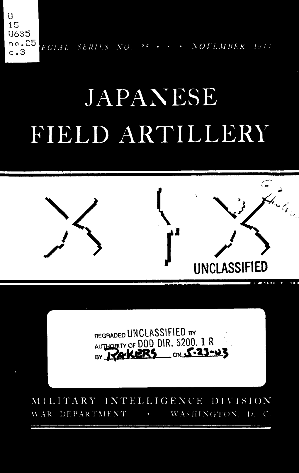 Japanese Field Artillery