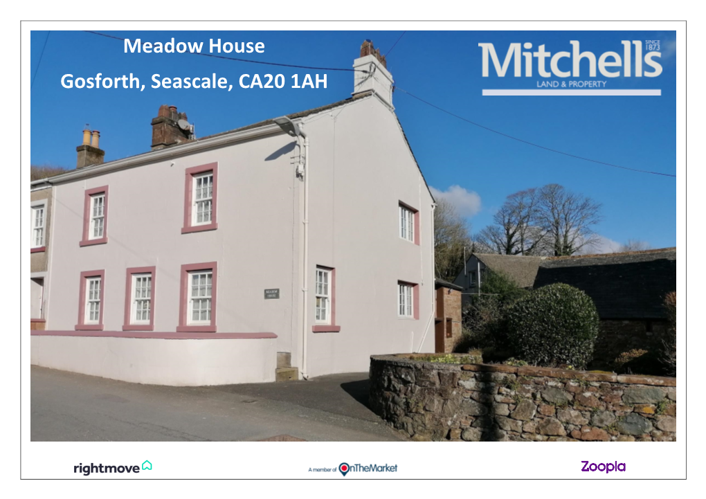 Meadow House Gosforth, Seascale, CA20 1AH