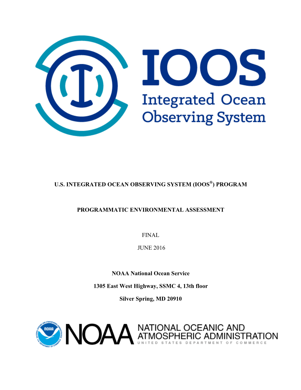 Us Integrated Ocean Observing System (Ioos )