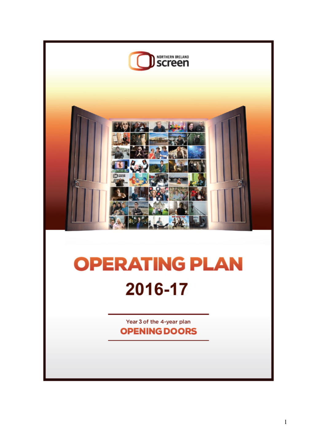 Operating Plan 2016 - 17