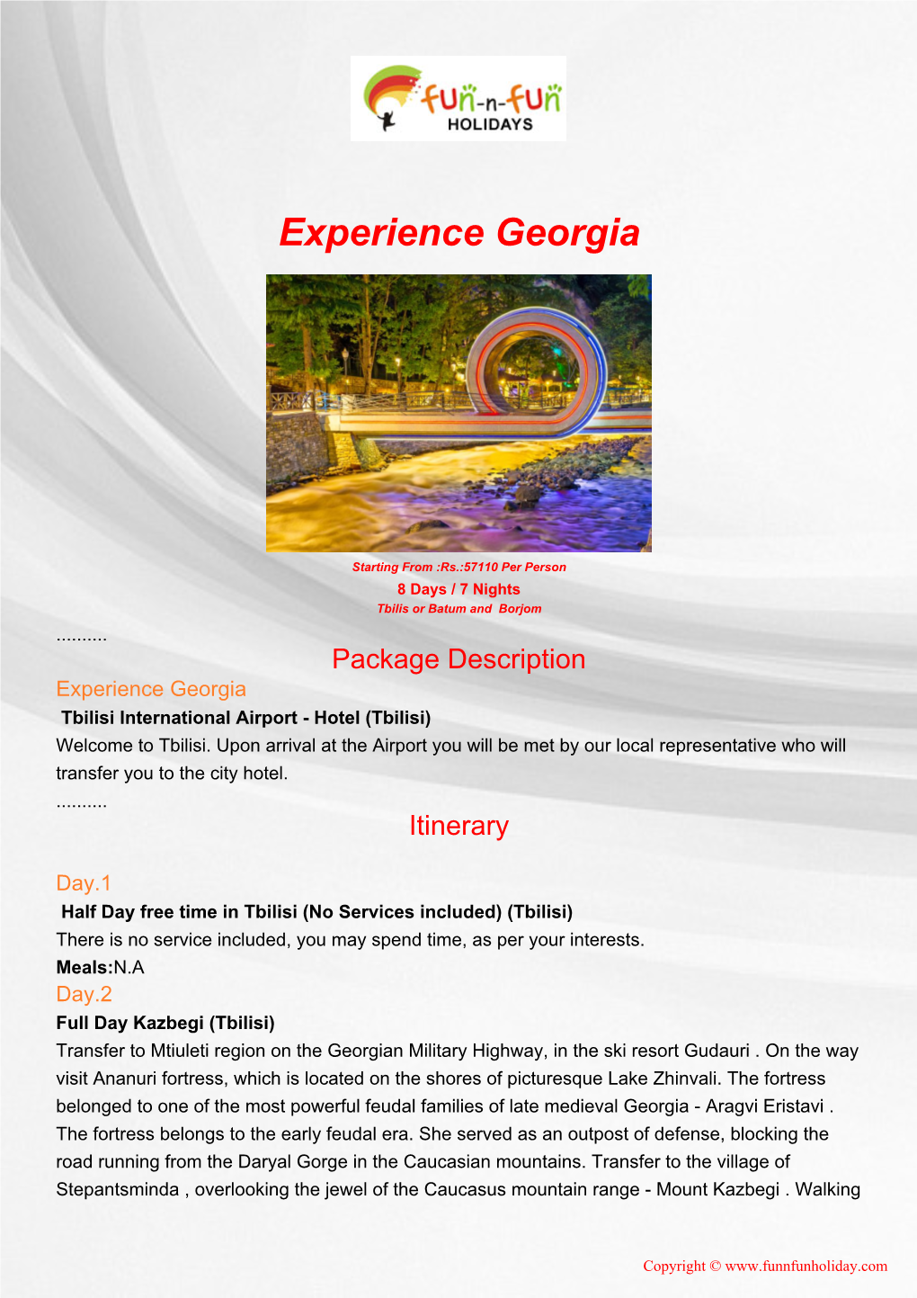 Experience Georgia