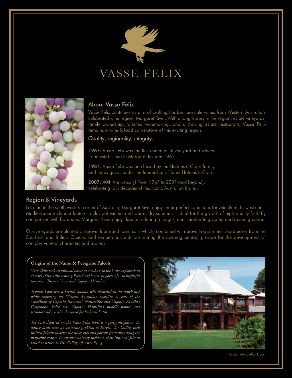 Vasse Felix.Indd