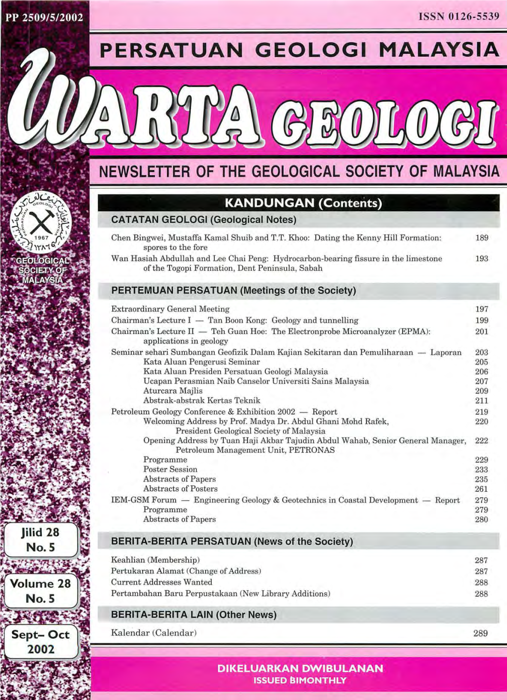 Persatuan Geologi Malaysia