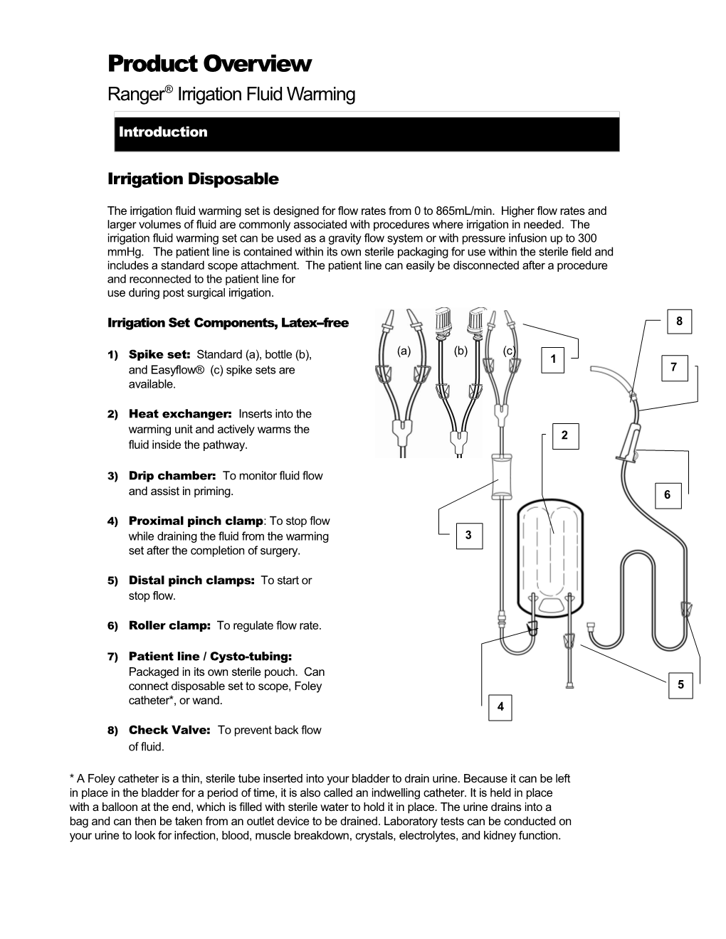 Ranger Irrigation Fluid Warming