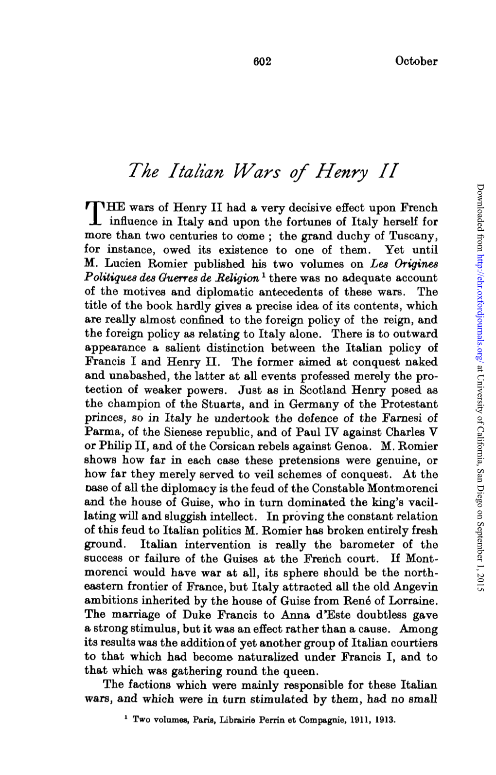 The Italian Wars of Henry II Downloaded From
