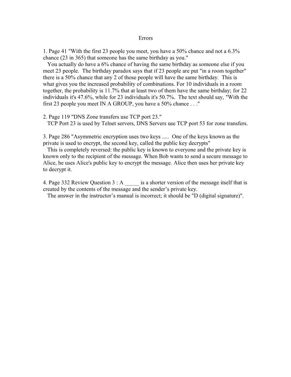 2. Page 119 DNS Zone Transfers Use TCP Port 23