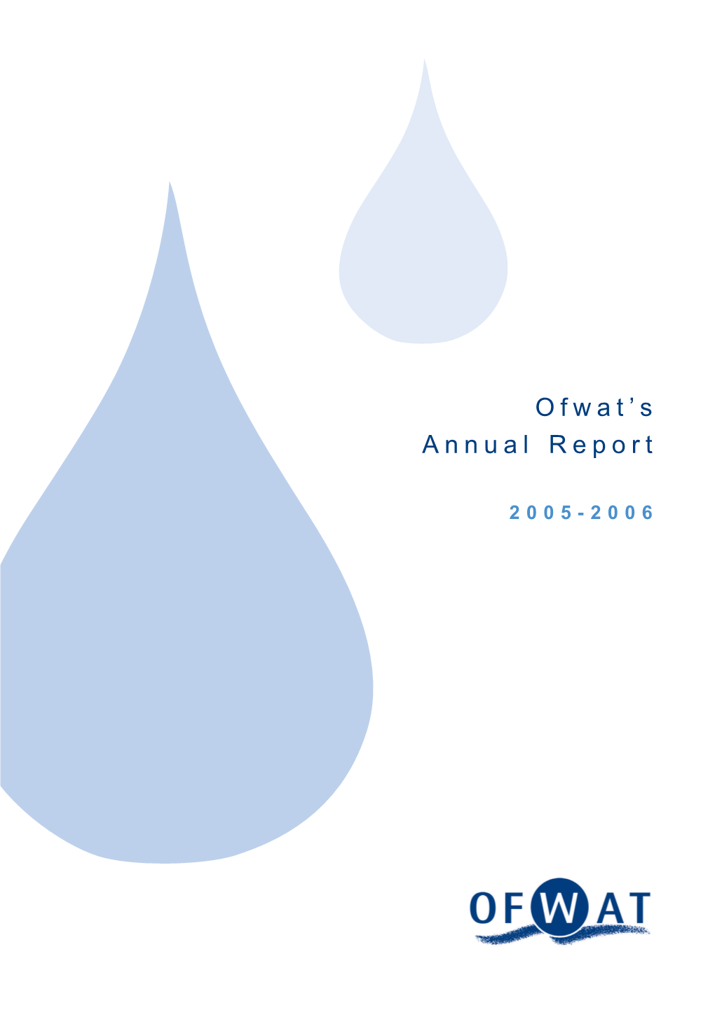 Ofwat's Annual Report