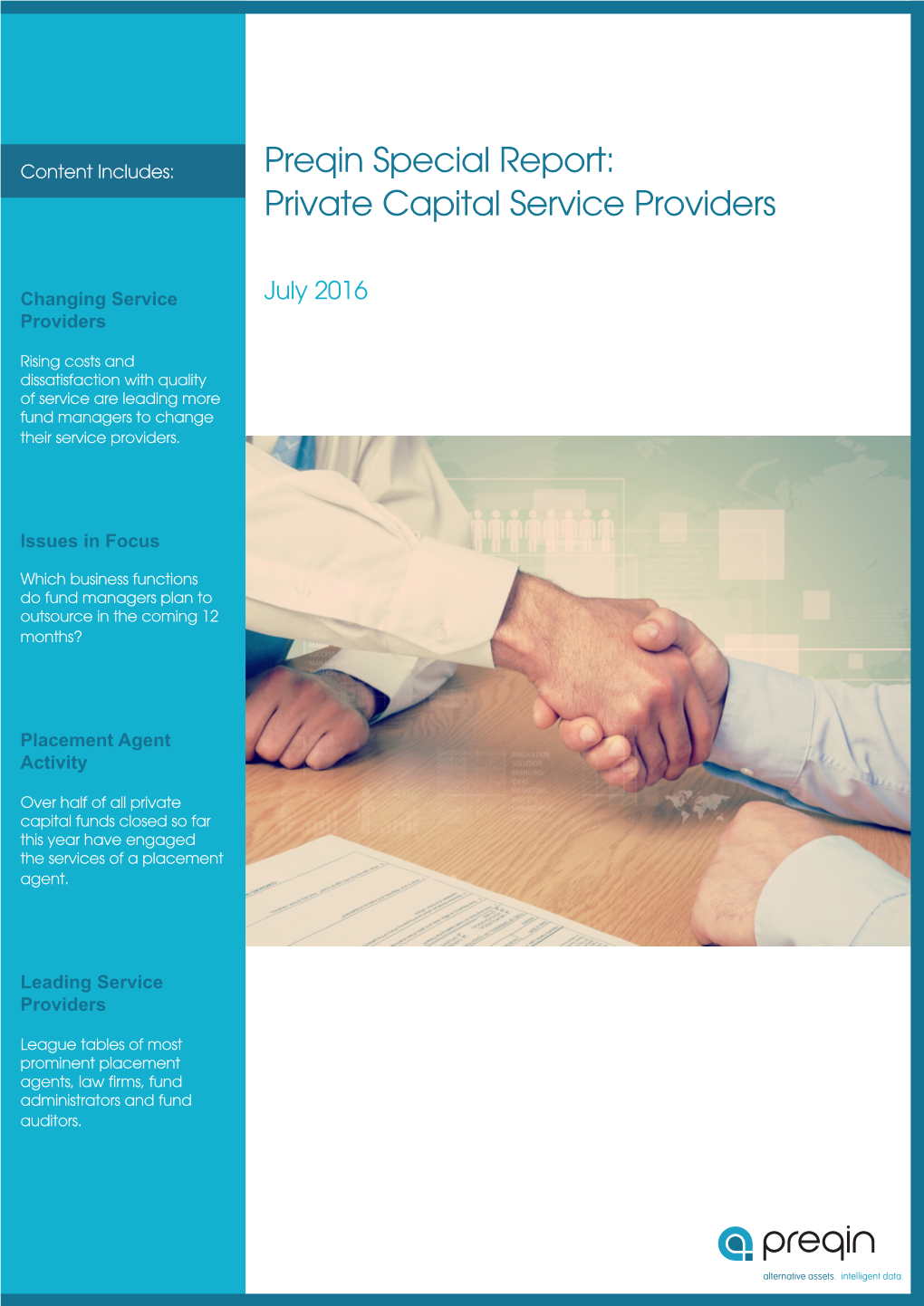 Preqin Special Report: Private Capital Service Providers