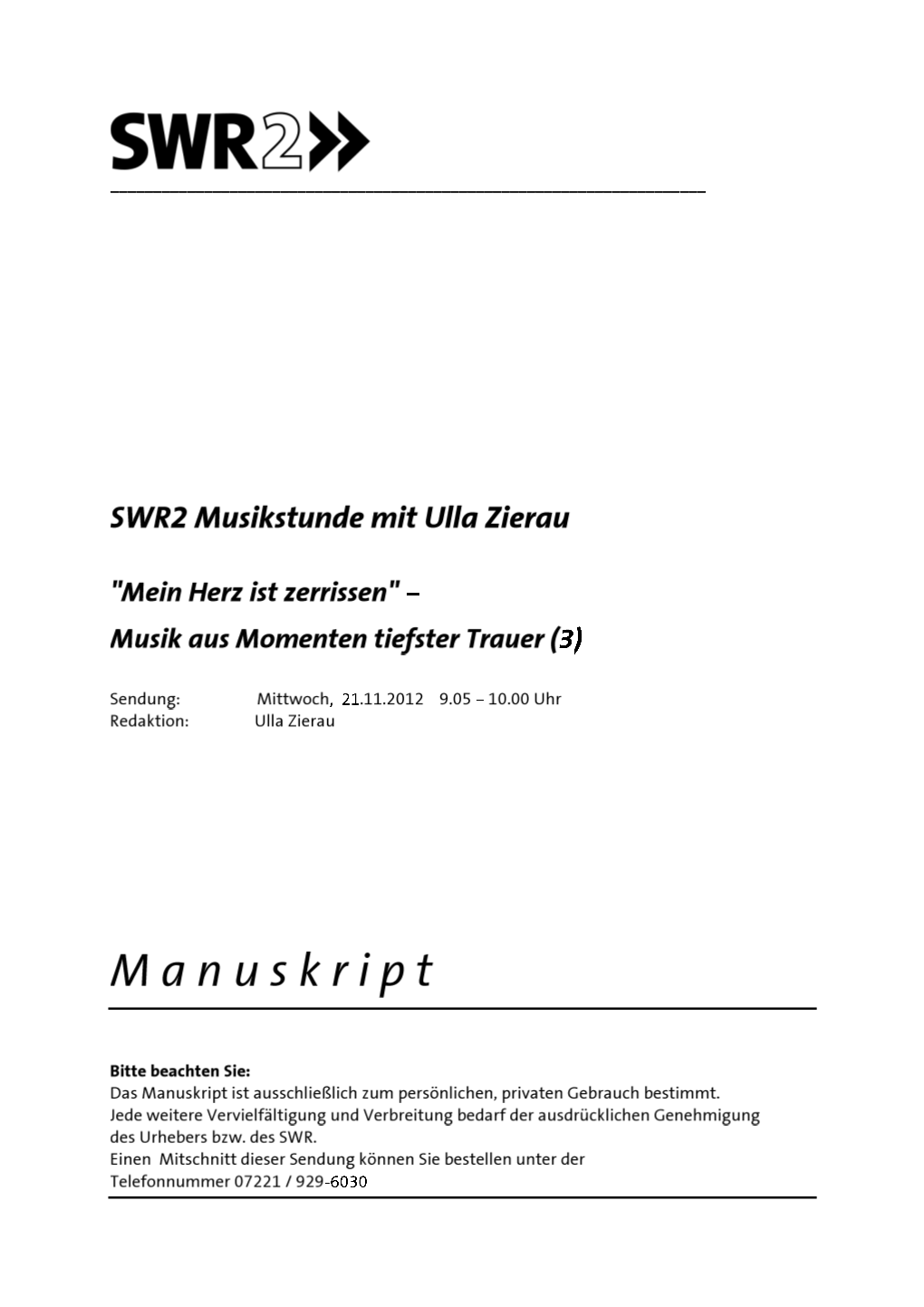 Swr2-Musikstunde-20121121.Pdf