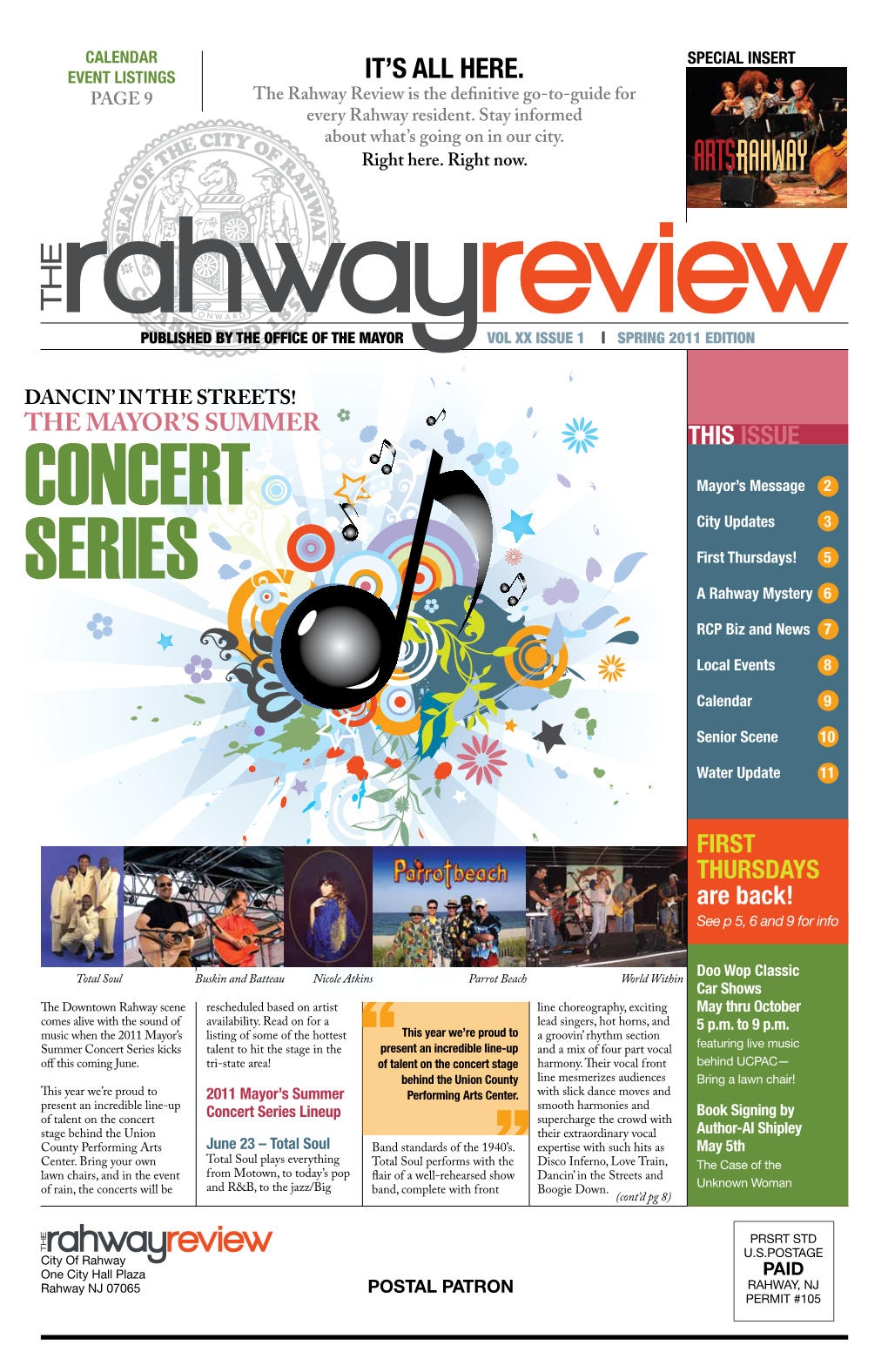 The Rahway Review Spring 2011