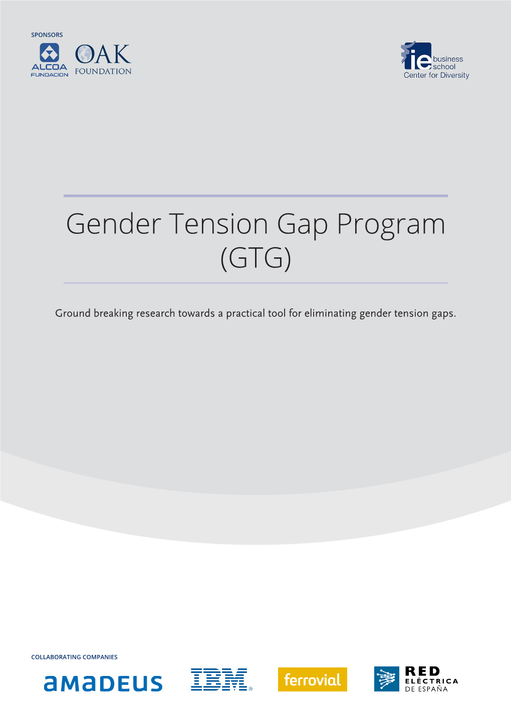 Gender Tension Gap Program (GTG)