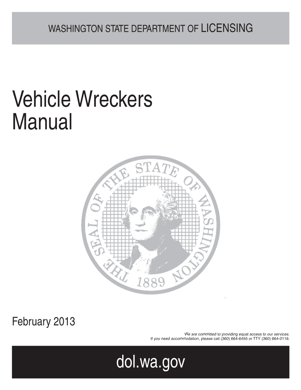 Vehicle Wreckers Manual