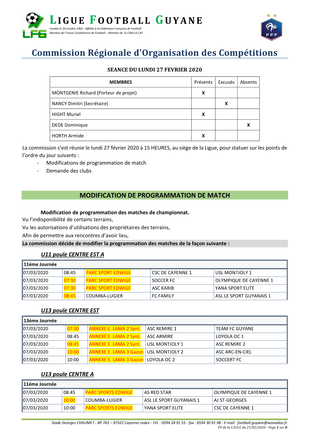 Ligue Football Guyane