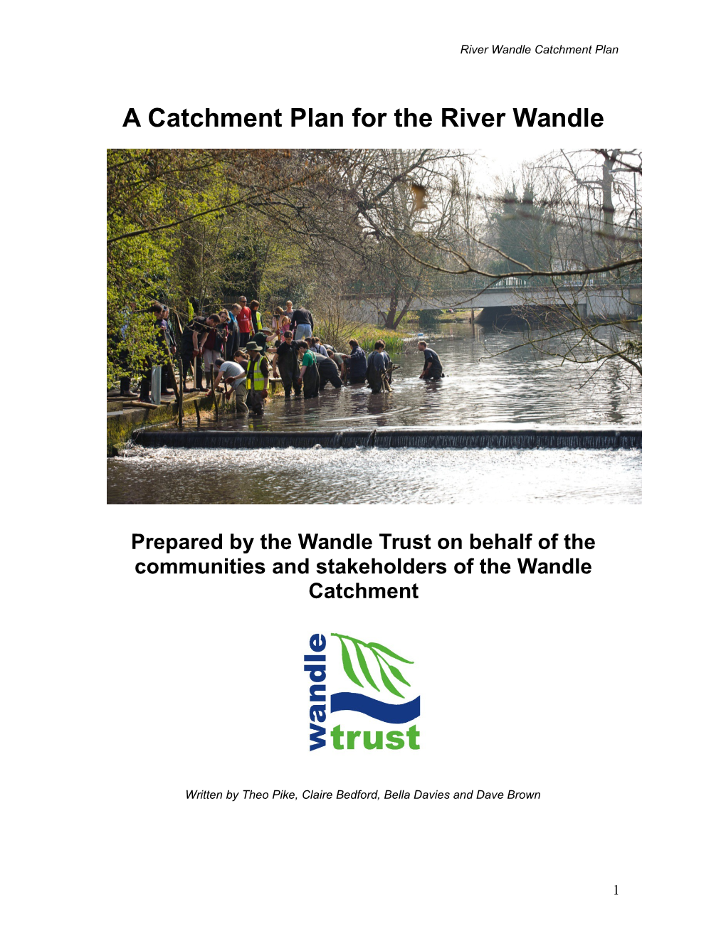 Wandle Catchment Plan