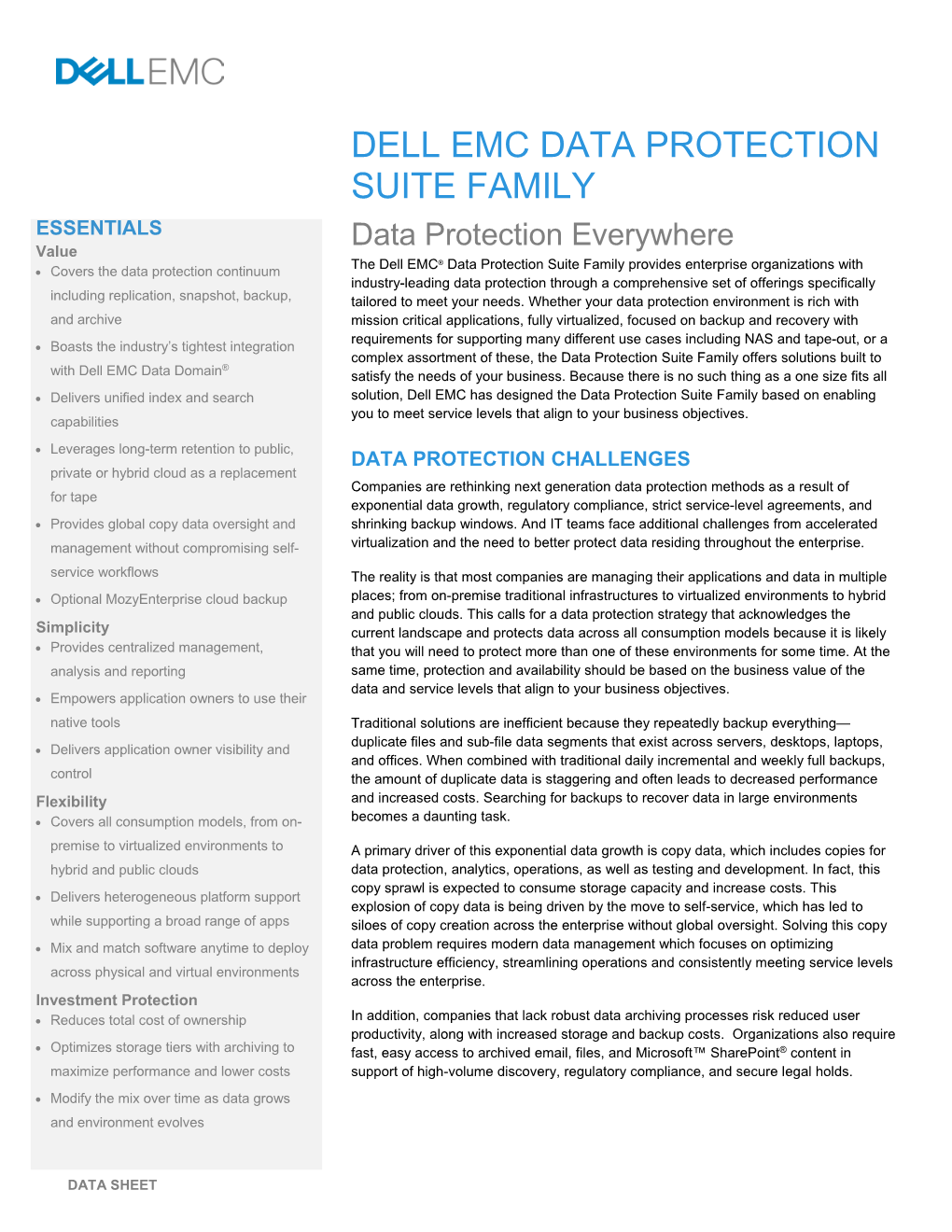 Dell Data Protection Suite