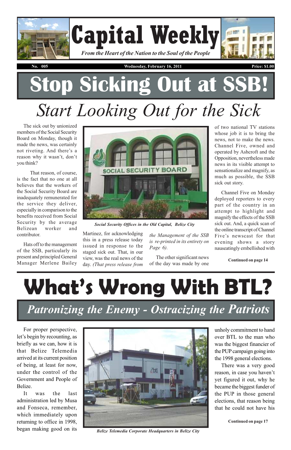 What's Wrong with BTL?