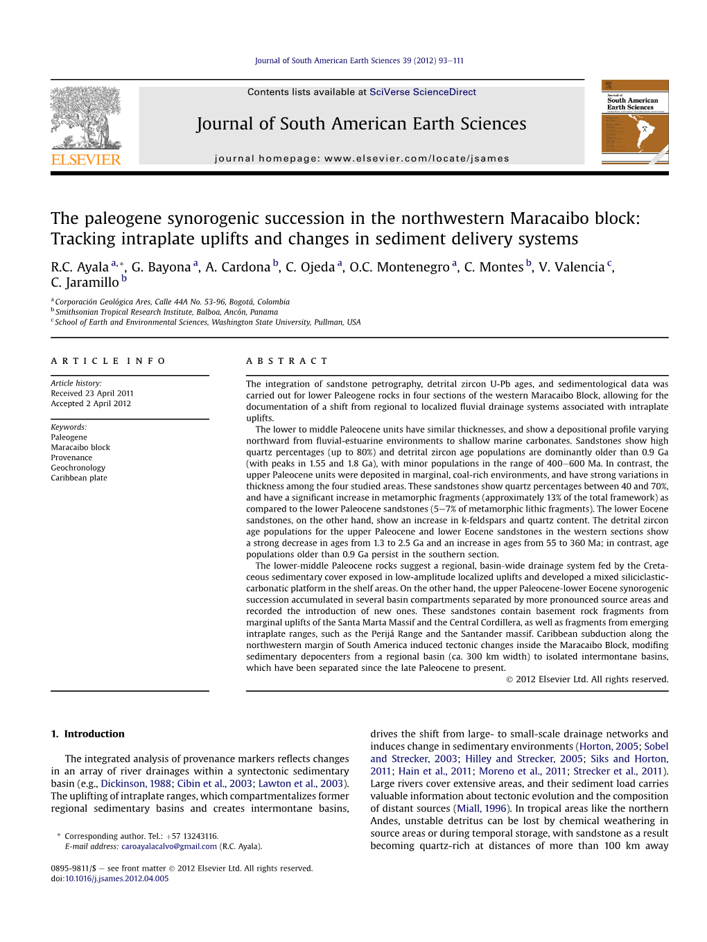 Tracking Intraplate Uplifts and Changes in Sediment Delivery Systems