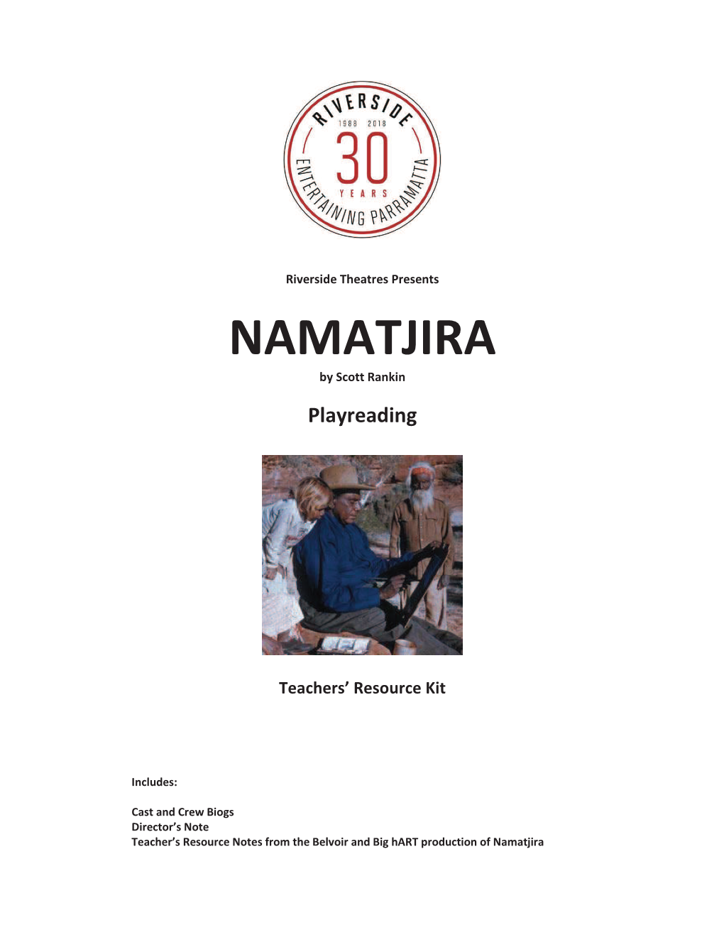 NAMATJIRA by Scott Rankin