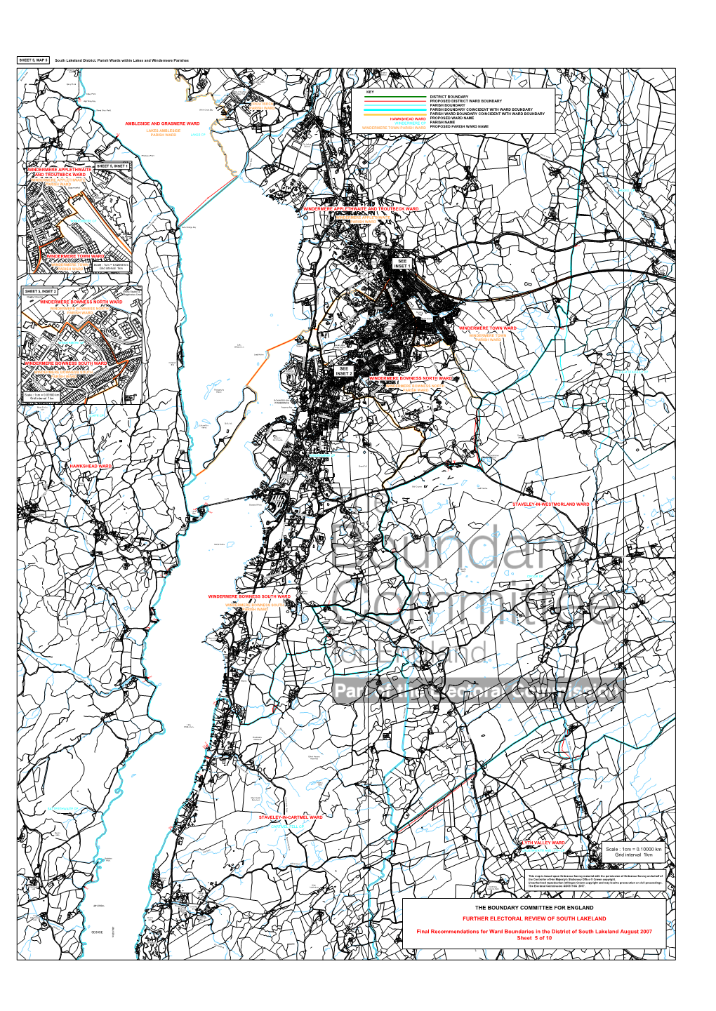 The Boundary Committee for England Further Electoral