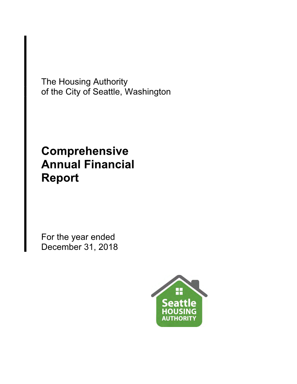 2018 Comprehensive Annual Financial Report