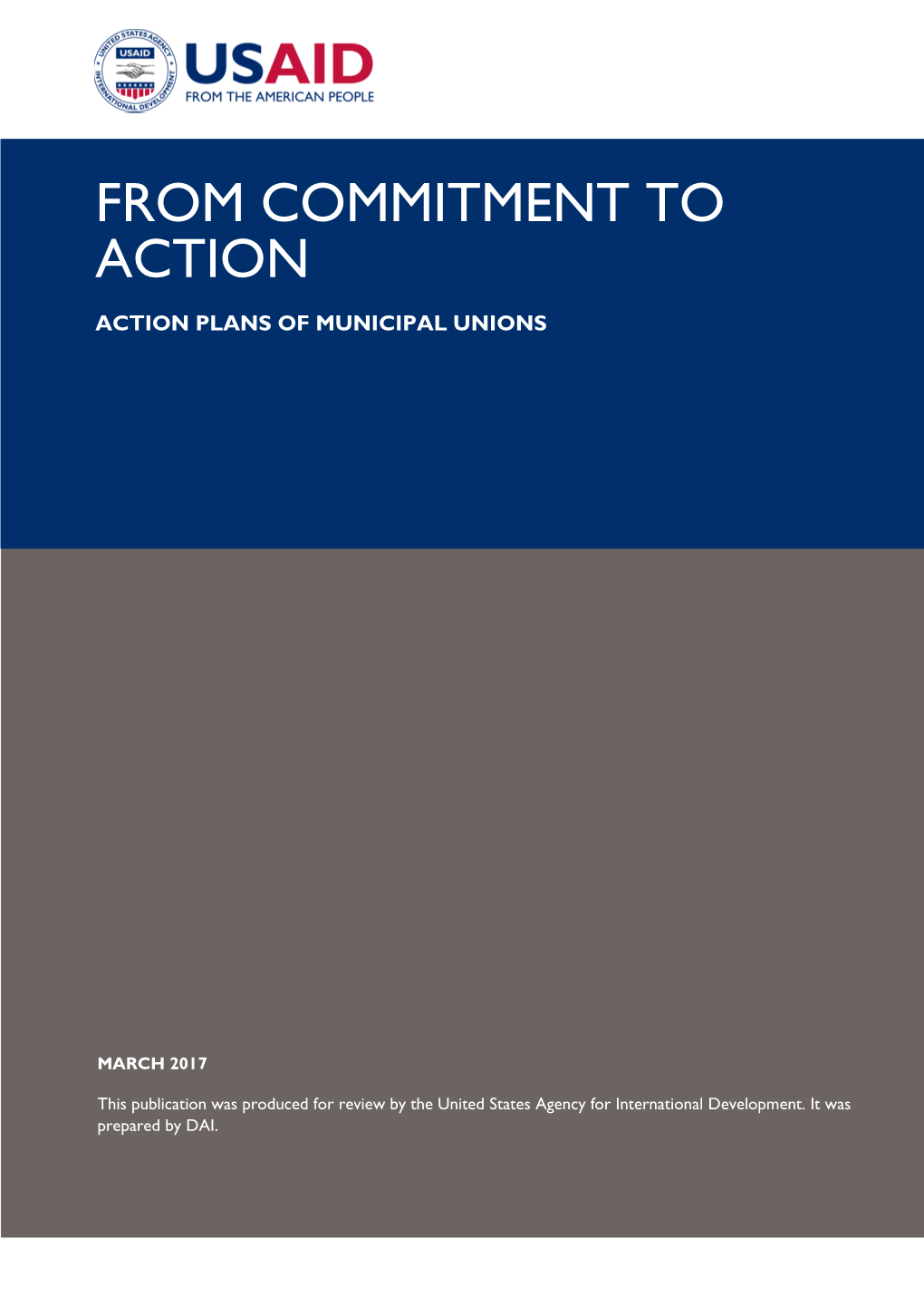 From Commitment to Action
