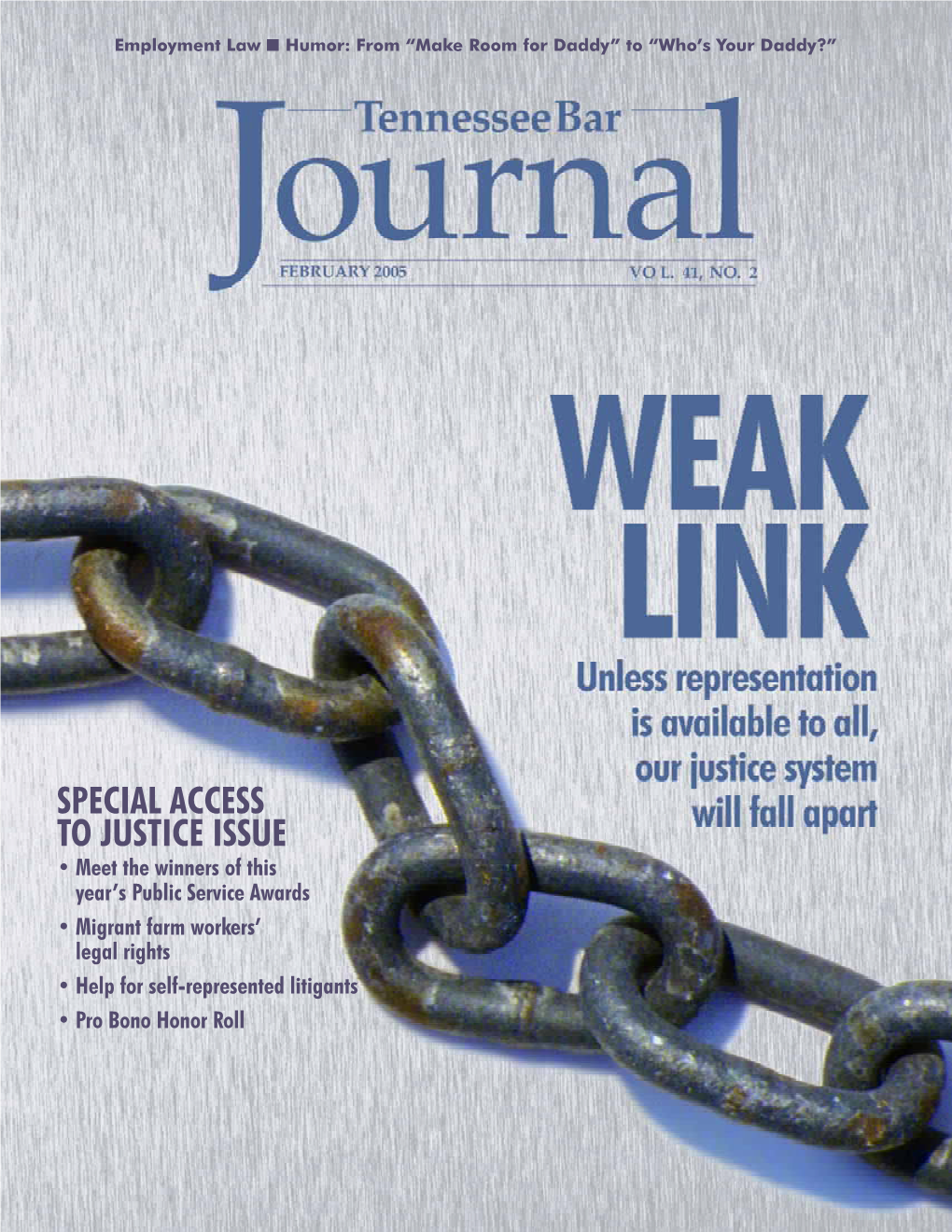 Special Access to Justice Issue