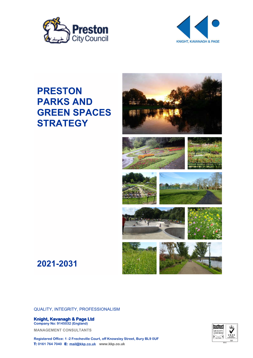 Preston Parks and Green Spaces Strategy