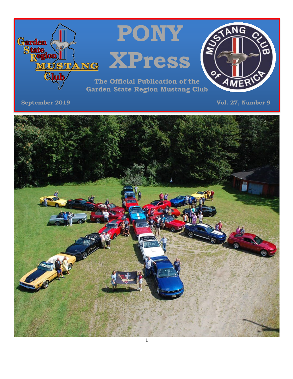 PONY Xpress the Official Publication of the Garden State Region Mustang Club